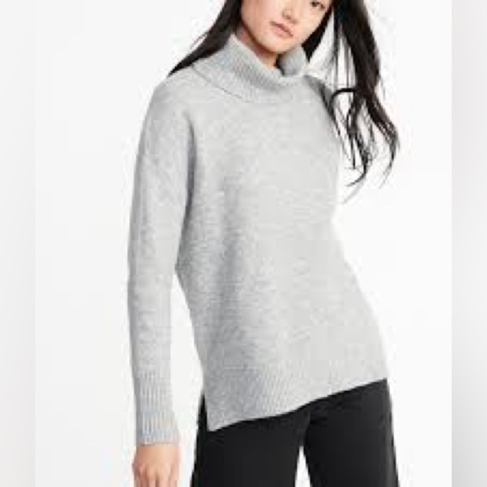 Vintage 90s Jones New York Sport Petite Cotton Turtleneck Sweater Y2K